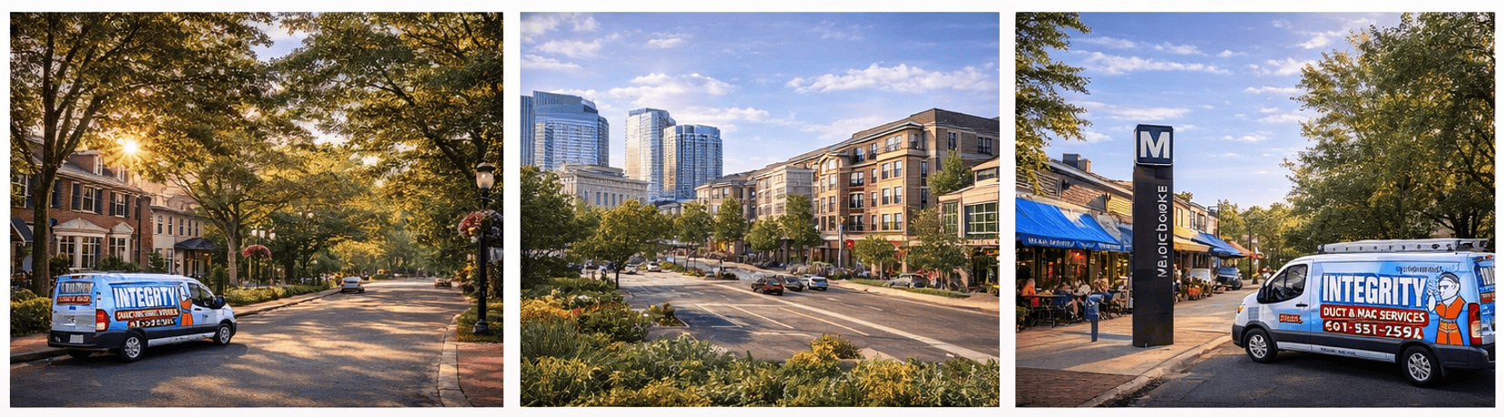 HVAC Contractor Alexandria VA serving neighborhoods including Del Ray, Landmark, Rosemont, and Potomac Yard