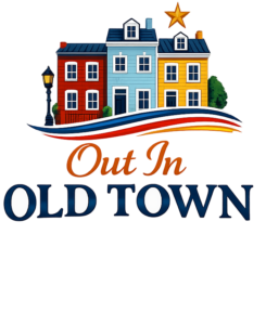Out in Old Town Alexandria Virginia