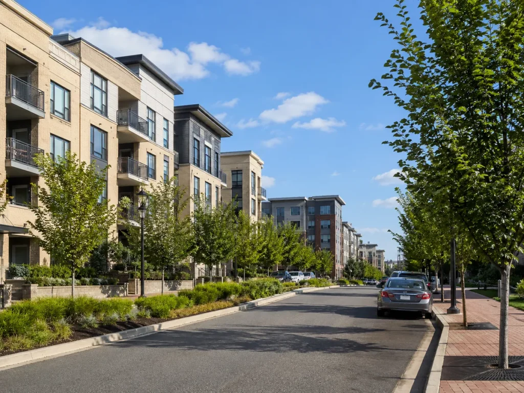 Modern residential development representing the Beacon Groveton area in Alexandria VA