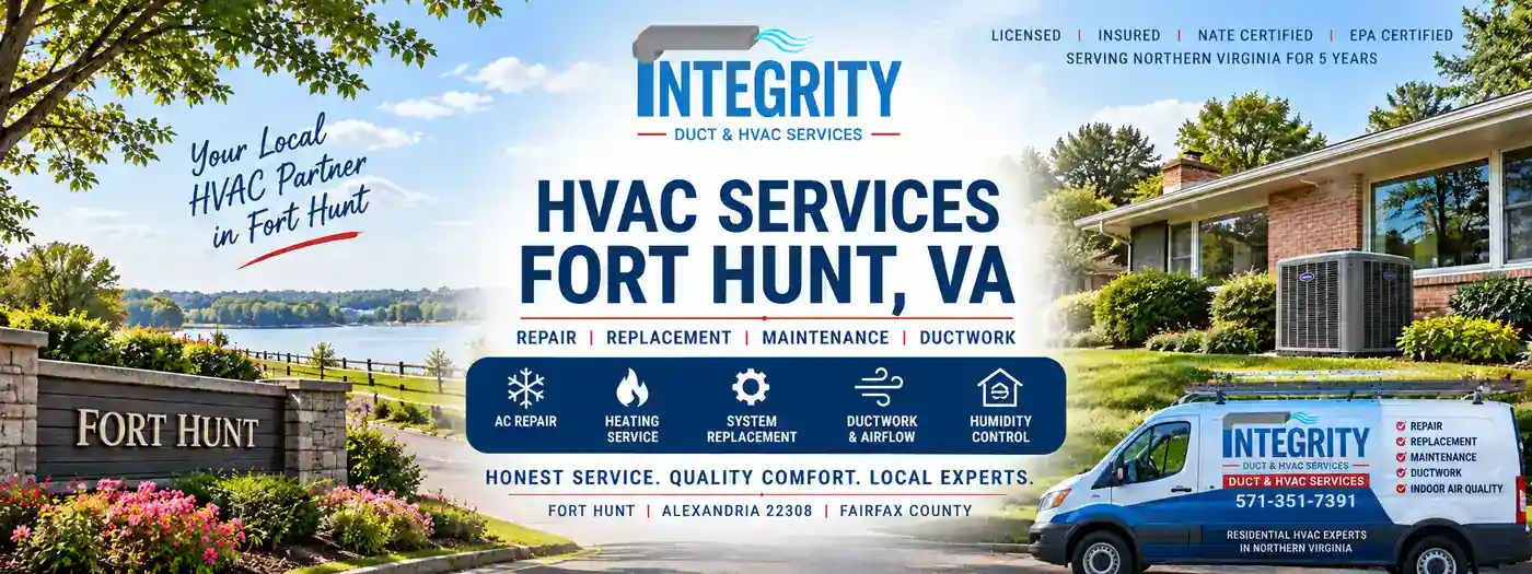 HVAC service in Fort Hunt, VA with Integrity Duct & HVAC Services